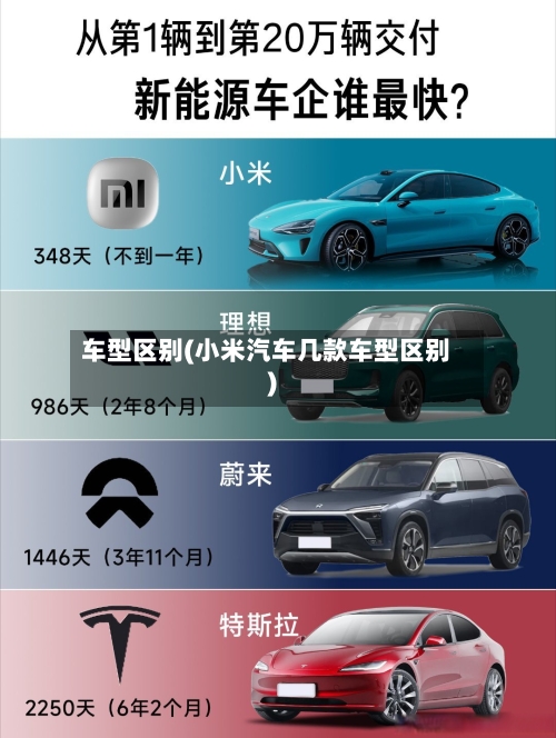 车型区别(小米汽车几款车型区别)-第1张图片