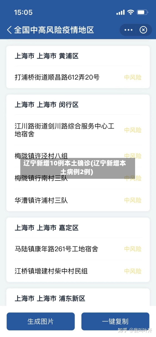 辽宁新增10例本土确诊(辽宁新增本土病例2例)-第1张图片